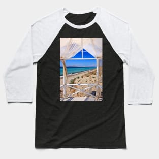 Balcony to the Aegean - Kos island Baseball T-Shirt